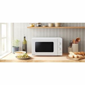 Panasonic NN-SM21QWEPG Single Microwave Oven - White, Brown - 20 L Capacity - Microwave - 5 Power Levels - 800 W Microwave