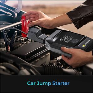 GekoGear AirFlux 300 2-in-1 Air Pump/Jump Starter - GekoGear AirFlux 300 2-in-1 Portable Air Pump & Jump Starter
