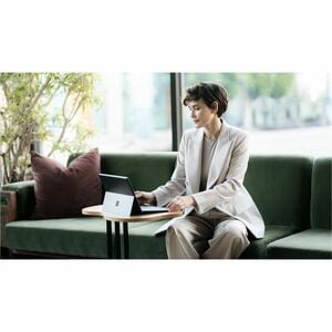 Microsoft Keyboard/Cover Case Tablet - English Keyboard - Oatmeal Beige - Alcantara Exterior Material - 226.1 mm Height x 