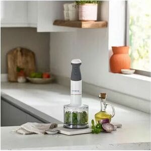 Frullatore a mano Kenwood HBM40.306WH - Con dorsi plastici - Frullino, Taglia - 850 W - 2 Impostazione/i velocità - 500 mL