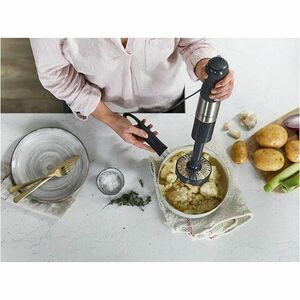 Frullatore a mano Kenwood HBM60.307GY - Con dorsi plastici, Metallo - Frullino, Taglia - 1000 W - Grigio