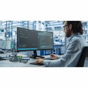 Philips 34B2U3600C 34 Zoll Class WQHD LCD-Monitor - 21:9 Format - 86,4 cm (34 Zoll) Viewable - Vertical-Alignment-Technolo
