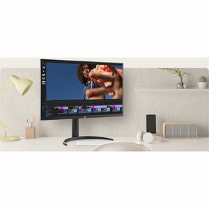 LG UltraFine 32UR550K-B 32" Class 4K UHD LCD Monitor - 16:9 - 31.5" Viewable - Vertical Alignment (VA) - 3840 x 2160 - 1.0