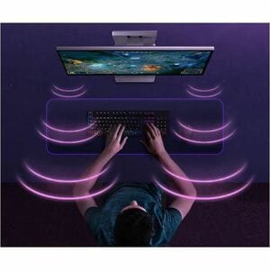 Samsung Odyssey 3D S27FG900XU 27 Zoll Class 4K UHD Gaming-LED-Monitor - 16:9 Format - Silber - 68,6 cm (27 Zoll) Viewable 