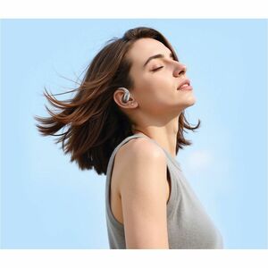 4smarts SkyBuds True Wireless Ohrhörer, Offenes Design, Ohrbügel, Über das Ohr Stereo Ohrhörerset - Beige, Schwarz - Siri,