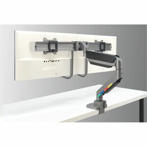 Montage de bureau Kensington SmartFit pour Moniteur - Gris - Horizontal - Réglable en hauteur - 2 Écran(s) supportés - 32"