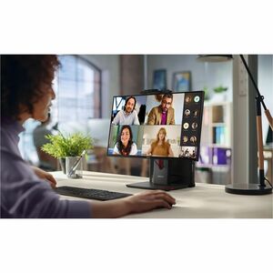 Lenovo ThinkVision T24D-40 24 Zoll Klasse Full HD LED-Monitor - 16:9 Format - Schwarz - 60,5 cm (23,8 Zoll) Viewable - IPS