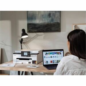 Stampante multifunzione a getto di inchiostro Canon MAXIFY GX1050 Con filo e senza fili MegaTank - Colore - Nero, Bianco -