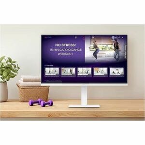 LG 32U720SA-W 32" Class 4K UHD LCD Monitor - 16:9 - White - 81.3 cm (32") Viewable - Vertical Alignment (VA) - 3840 x 2160