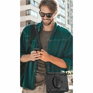 Sacoche de transport Just in Case Durci pour 27,9 cm (11") Samsung Galaxy Tab A9+ Tablette - Noir - Résistant aux chocs, R