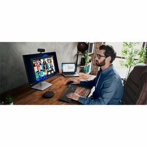 Pro Plus Wireless Speakerphone - SL525 - Wired/Wireless Bluetooth - Microsoft Teams, Zoom - Omni-directional Microphone(s)