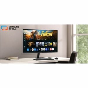 Samsung S32FM700UU 32 Zoll Class 4K UHD Smart-LCD-Monitor - 16:9 Format - Schwarz - 81,3 cm (32 Zoll) Viewable - Vertical-
