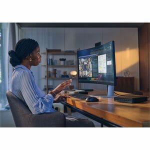 HP EliteDesk 8 G1a Desktop Computer - AMD Ryzen AI 7 350 - 64 GB - 1 TB SSD - Mini PC - Jack Black - AMD Chip - Windows 11