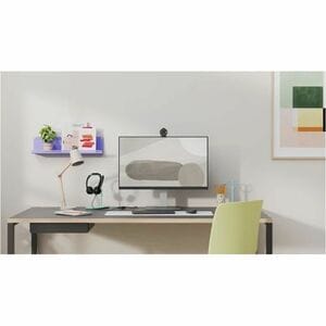 Logitech 有线 入耳式, 头戴式 立体声 耳机 - 黑 - 双声道 - 上耳式 - 32 欧姆 - 20 Hz 到 20 kHz - 190 cm 线缆 - 降噪, 双向 麦克风 - C型 USB