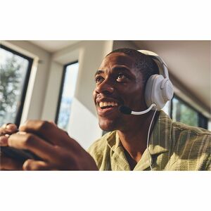 JBL Quantum 100M2 Wired On-ear, Over-the-head, Over-the-ear Stereo Gaming Headset - White - Binaural - Ear-cup - 32 Ohm - 