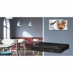 LG WP600-B Digital Signage Appliance - 8 GB - USB - HDMI - Serial - Wireless LAN - Ethernet - webOS 6.0