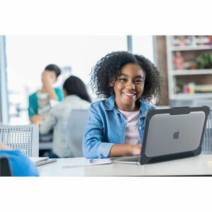 Extreme Shell-L para MacBook Pro de 13" (2021 y 2022 con Touch ID - Chip M1 y M2 -A1706/A1708/A1989/A2159/A2338) (Negro/Tr