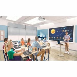 Epson EB-FH54 3LCD Projector - 16:9 - Portable - White - Front - 1080p - 12000 Hour Economy Mode - 16,000:1 - 4100 lm - HD