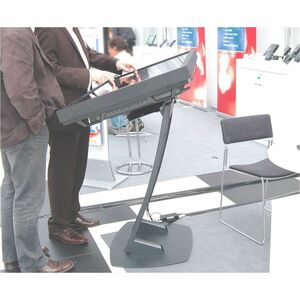 PARABELLA LECTERN STYLE / 19-30 TILT / PZW / BLACK