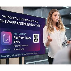 Sharp PN-E509 50" 4K UHD Professional Display - 49.50" LCD - Vertical Alignment (VA) - 16 Hours/ 7 Days Operation - 3840 x