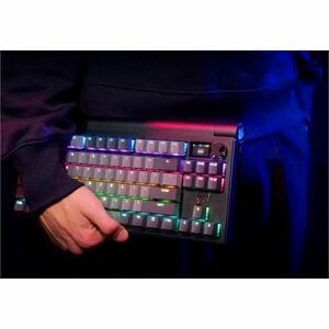 CHERRY XTRFY G80-3883 Gaming Keyboard - Tenkeyless - Wired/Wireless Connectivity - USB Type A Interface - RGB LED - Englis