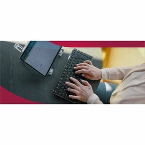 CHERRY MXU-270 Keyboard - Compact - Wired/Wireless Connectivity - USB 2.0 Type A Interface - RGB LED - English (US) - Blac