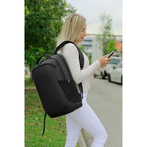 Estuche de transporte Dell EcoLoop Pro (Mochila) para 43.2cm (17") Portátil - Negro - Tela 840D, Plástico Body - Correa de