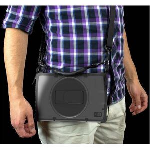 Zebra Rugged Carrying Case for 25.4 cm (10") Zebra ET40 Tablet - Polycarbonate Body - Hand Strap