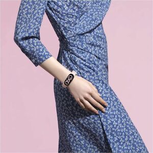 MI Ajustable Correa para reloj - Gancho Adjunto - Rosa - Silicona, Aleación de aluminio