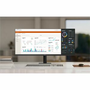 LG Ultrawide 34U511A-B 34" Class WFHD LCD Monitor - 21:9 - 34" Viewable - In-plane Switching (IPS) Technology - 2560 x 108