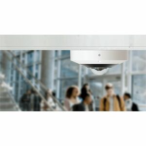 Rhombus R360S 12 Megapixel Indoor/Outdoor Surveillance Camera - Color - Fisheye - 3520 x 3520 - IK10 - IP66 - Vandal Resis