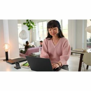 EPOS IMPACT 5000 Go Wireless Over-the-head, On-ear Mono Headset - Black - Microsoft Teams Certification - Monaural - Supra