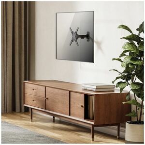 Value Mounting Arm for TV, LCD Display - Black - 1 Display(s) Supported - 33 cm to 109.2 cm (43") Screen Support - 20 kg L