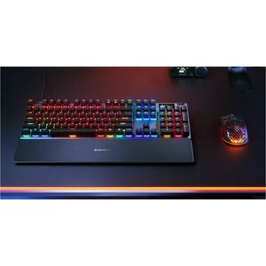 TECLADO STEELSERIES APEX PRO GEN 3 - US PRETO COM FIO