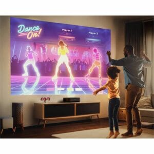 Epson Lifestudio Grand Ultra Short Throw Laser Projector - 16:9 - Tabletop - Black - High Dynamic Range (HDR) - 1920 x 108