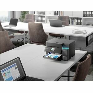 Epson L6390 Wired & Wireless EcoTank Inkjet Multifunction Printer - Colour - Copier/Fax/Printer/Scanner - 4800 x 1200 dpi 