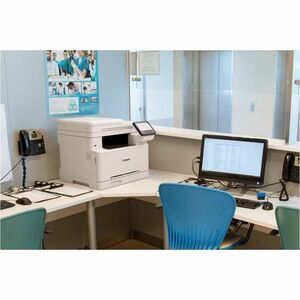 Canon i-SENSYS MF664Cdw Wired & Wireless Laser Multifunction Printer - Colour - Copier/Printer/Scanner - 45.3 ppm Color Pr