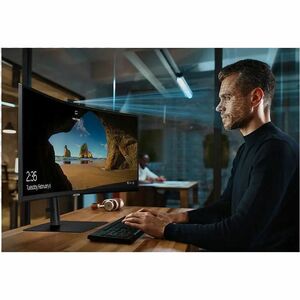 Samsung ViewFinity S6 S34C650VEE 34" Class Webcam UW-QHD Curved Screen LCD Monitor - 21:9 - Black - 34" Viewable - Vertica