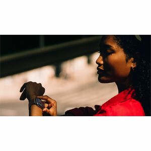 Apple Watch Series 11 Smart Watch - 42 mm Case Height - 36 mm Case Width - Silver Case Color - Purple Fog Band Color - Alu