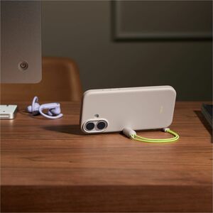Beats by Dr. Dre Carrying Case Apple iPhone 17 Smartphone - Limestone - Scratch Resistant, Drop Resistant, Shock Absorbing