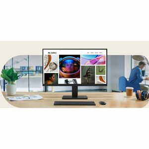 Monitor LCD LG 22U401A-B 558,8 mm (22") Class Full HD - 16:9 - 54,6 cm (21,5") Viewable - Vertical Alignment (VA) - 1920 x