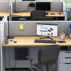 Rack Solutions Wall Mount for Desktop Computer, PC, Monitor - TAA Compliant - Cold-rolled Steel (CRS) - 1