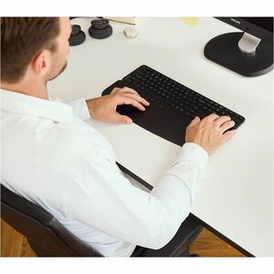 Contour Balance Full-Size Keyboard Wireless US Layout - Wireless Connectivity - Bluetooth/RF - Full-size - 5.1 - 2.40 GHz 