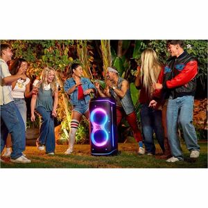 JBL PartyBox 720 Portable Bluetooth Speaker System - 800 W RMS - Black - 32 Hz to 20 kHz - Battery Rechargeable - 1