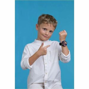 myFirst Fone R2 Smart Watch - Round - Children - G-sensor, Heart Rate Monitor, Temperature Sensor - Camera, Video Call, Vi