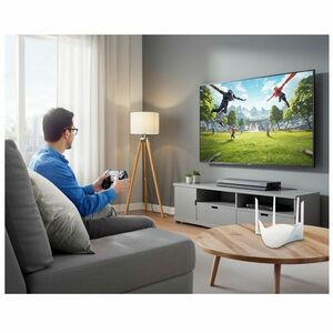 D-Link AQUILA PRO AI R95 Wi-Fi 7 IEEE 802.11a/b/g/n/ac/ax/be/h/k/v Ethernet Wireless Router - Tri Band - 2.40 GHz ISM Band