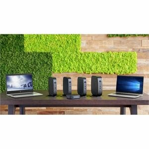 HP Elite t660 Thin Client - Intel U300E Penta-core (5 Core) - Intel Chip - 16 GB RAM DDR5 SDRAM - 256 GB SSD - Intel UHD G