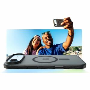 Belkin SheerForce Case for Apple iPhone 17 Air Smartphone - Textured Bumper - Black - Translucent, Soft-touch - Drop Resis