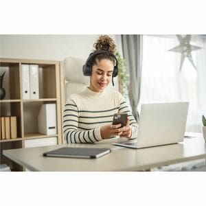 Kensington H1050 Wireless Over-the-head, On-ear Stereo Headset - Microsoft Teams Certification - Binaural - Ear-cup - Blue