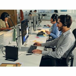 HP ProDesk 4 G1i Desktop Computer - Intel Core Ultra 5 225T - 32 GB - 512 GB PCI Express NVMe SSD - Mini PC - Jack Black -